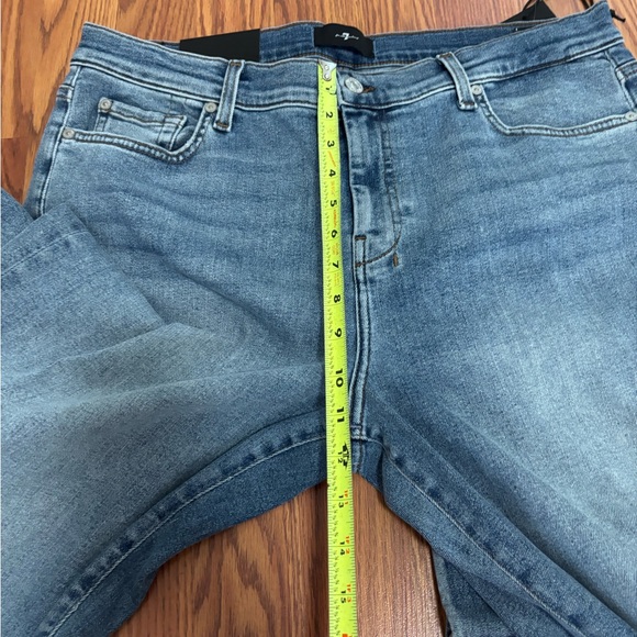 7 for all mankind dojo tailorless jeans NWT - Picture 10 of 11